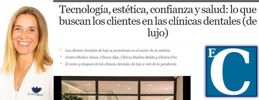 Articulo El Confidencial - Clinica dental Alpe